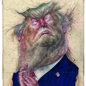 Donald Trump von Frank Hoppmann