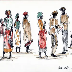 Kenia 1979, Narok, Afrikaner