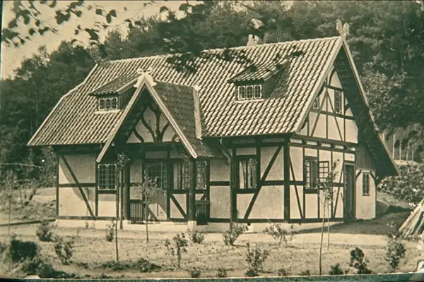 Villenstraße 13a, vor 1914, Gärtnerei Hennicke